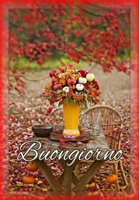 immagini buona giornata autunno